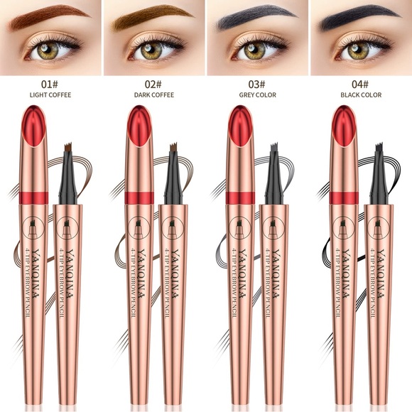 Liquid Microblading Eyebrow Pencil. Waterproof, Long-Lasting - Picture 4 of 9